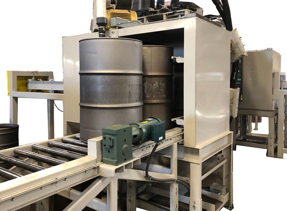 Rotary drum shot blasting machine - LS-DB25 - LS Industries - for metal ...