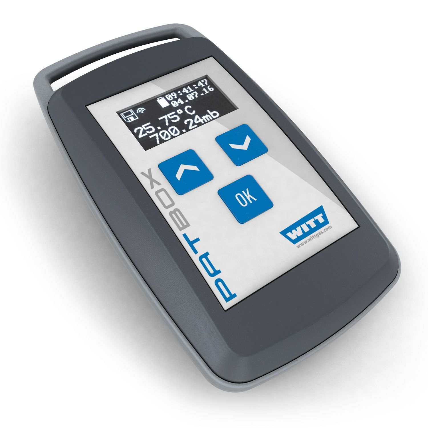 Temperature data-logger - PATBOX - WITT-Gasetechnik - pressure / vacuum ...