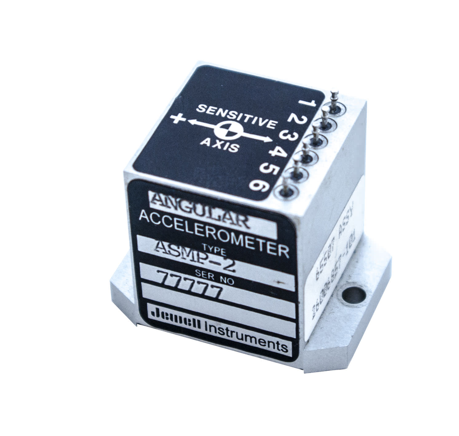 1axis accelerometer ASMP Series Jewell Instruments shear / angular