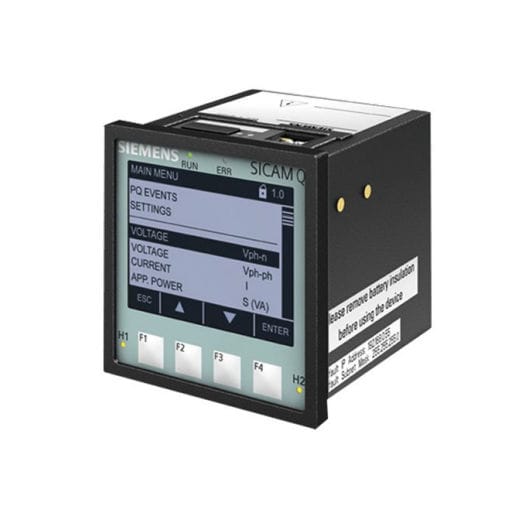 Voltage measuring instrument SICAM Q100,Q200,P855 series Siemens