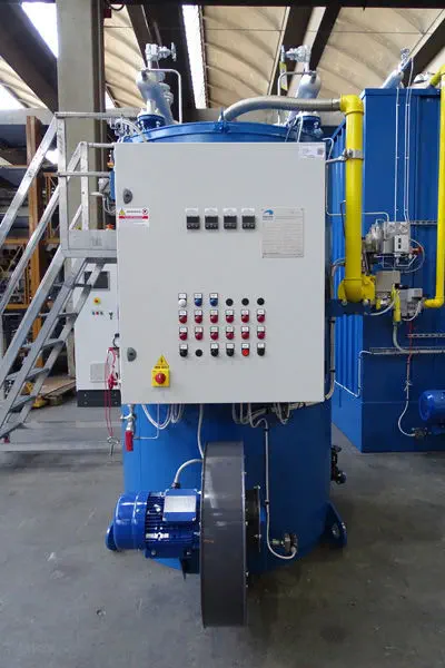 Thermal fluid boiler - TPC-AS series - Babcock Wanson - hot water / gas /  fire tube