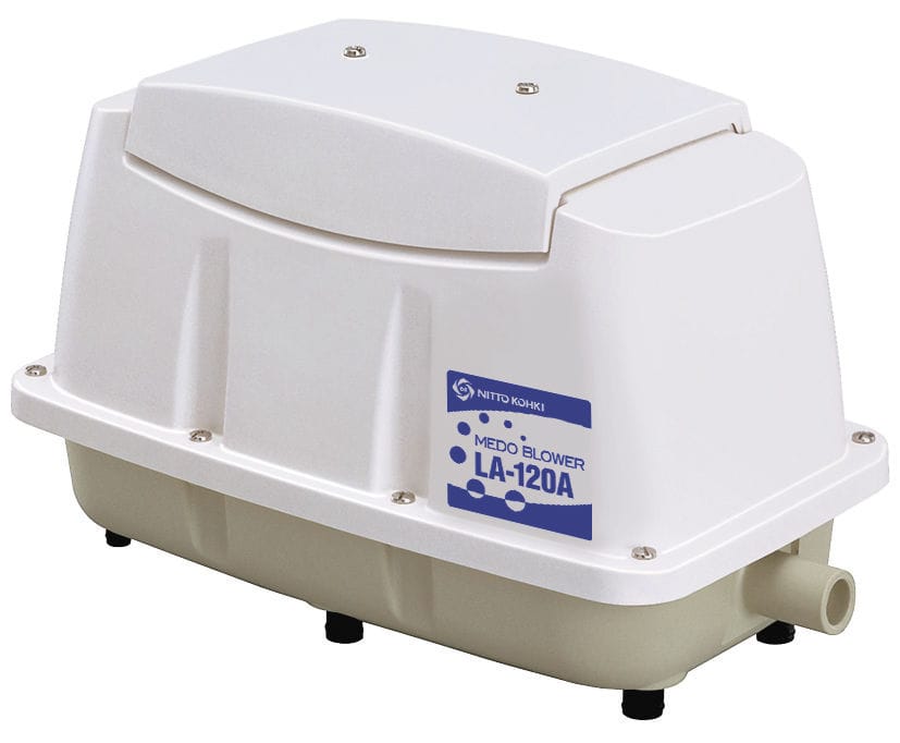 Air blower - MEDO LA-120A - Nitto Kohki Europe - single-stage