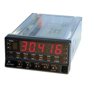 Process indicator - ALPHA-T - DITEL - temperature / digital / recessed