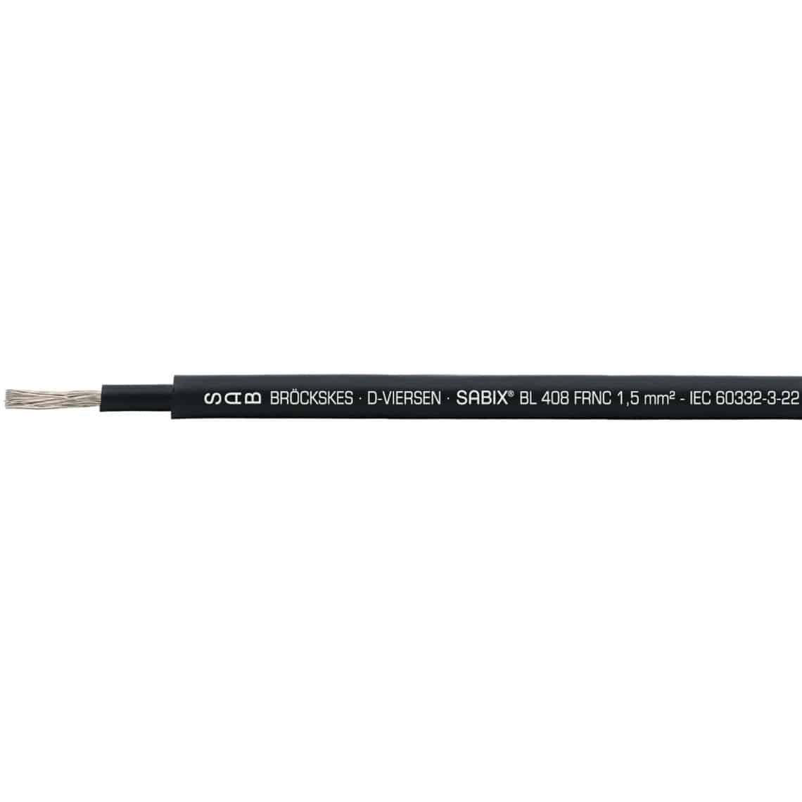 Halogen-free electrical cable - SABIX® BL 408 FRNC - SAB BROECKSKES ...