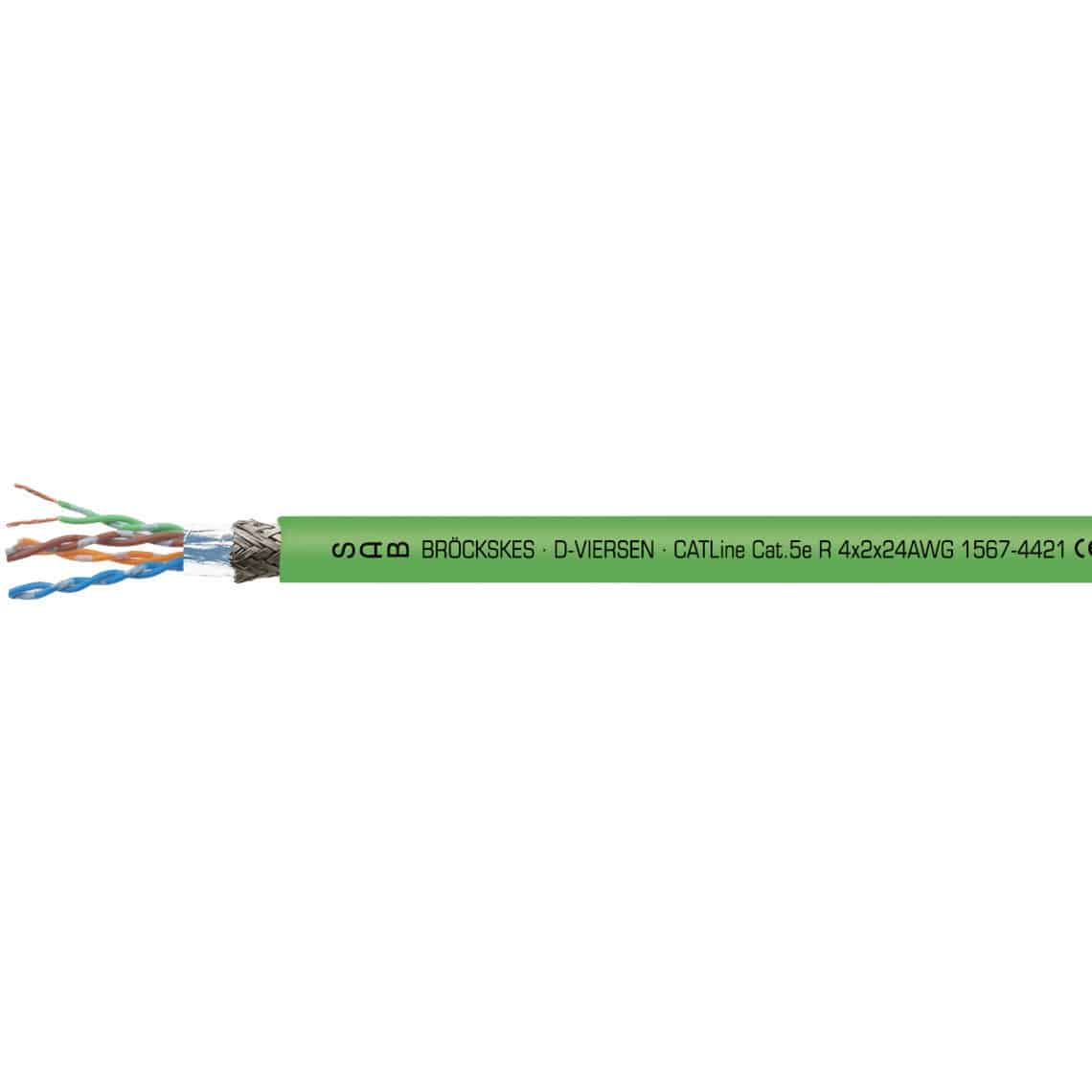 CAT 5e electrical cable 1567 series SAB BROECKSKES GMBH & Co. KG data / / insulated