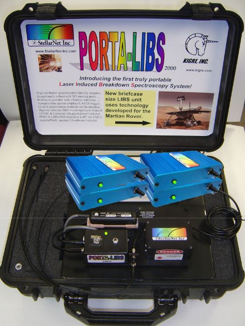 Optical spectrometer PORTALIBS2000 LIBS / process