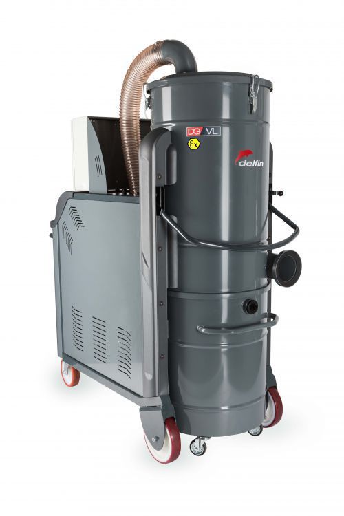 Industrial vacuum cleaner - DG VL 185 Z22 - Delfin Vacuums - hazardous ...