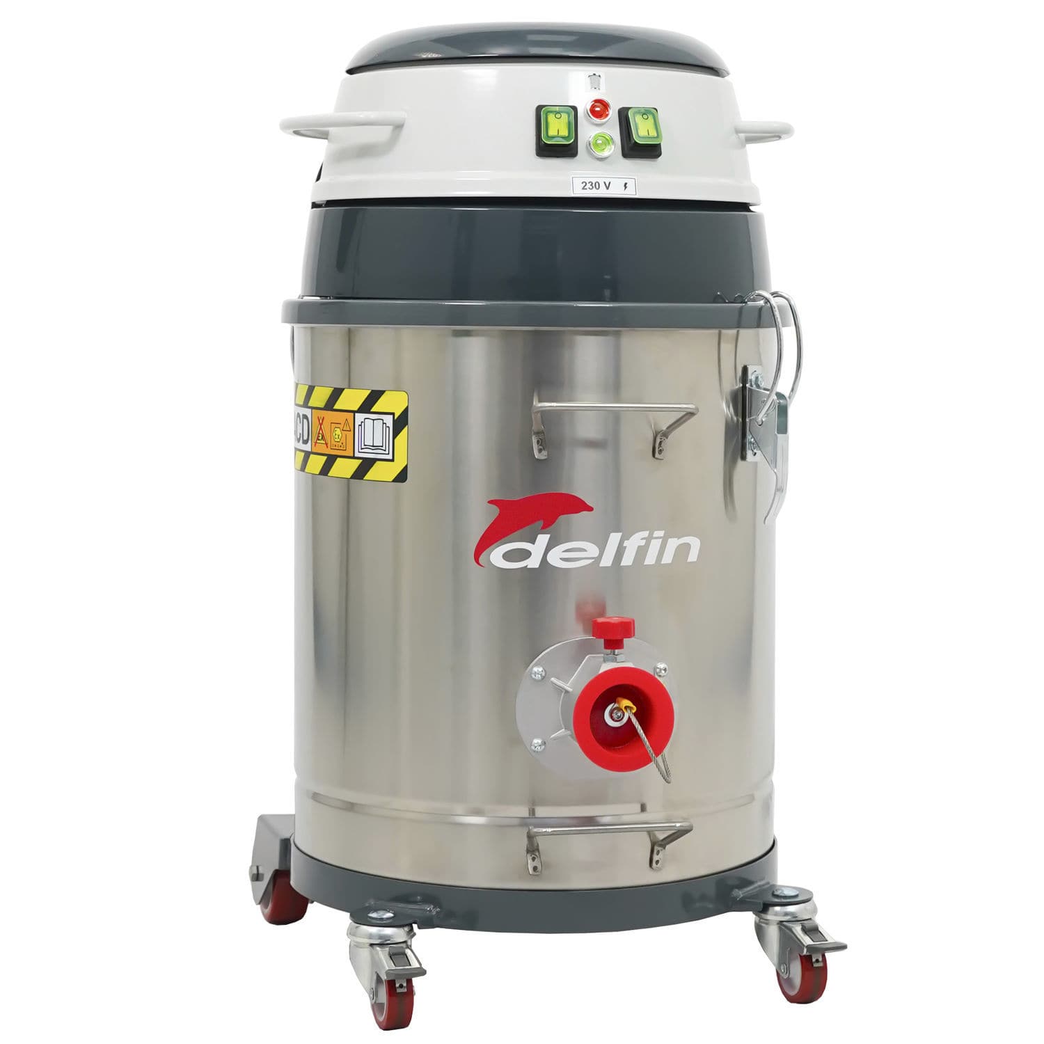 Industrial vacuum cleaner MTL 302 ACD Delfin Vacuums combustible
