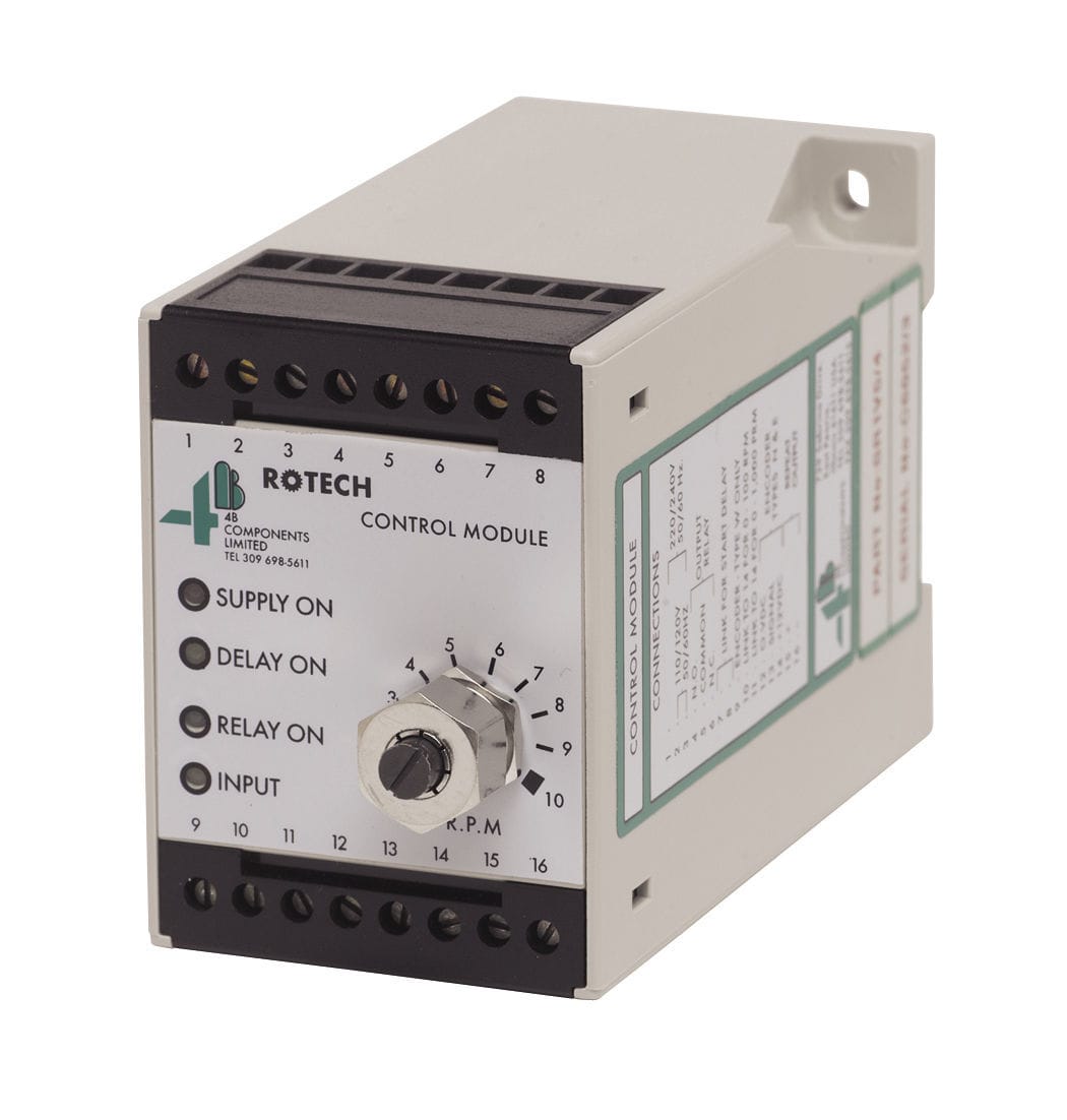 Speed control relay AUE400 & SR4000 series 4B Braime Components