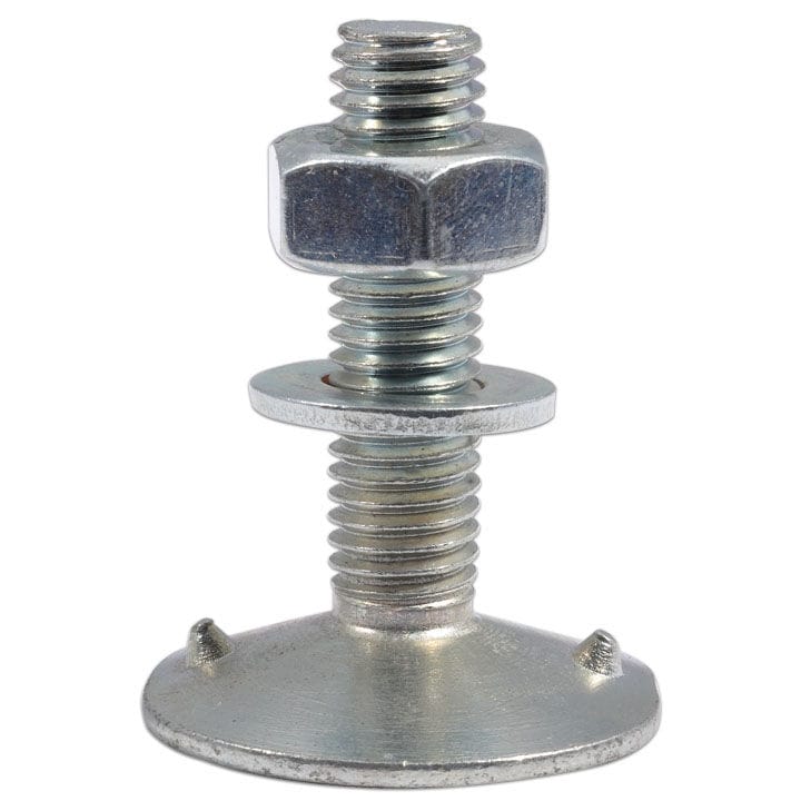 Bucket elevator bolt EURO 4B Braime Components threaded / flat
