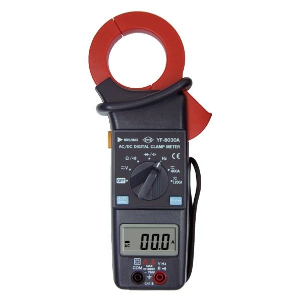 Digital clamp multimeter - 750 V, 1200 A | YF-8030A - Tenmars ...