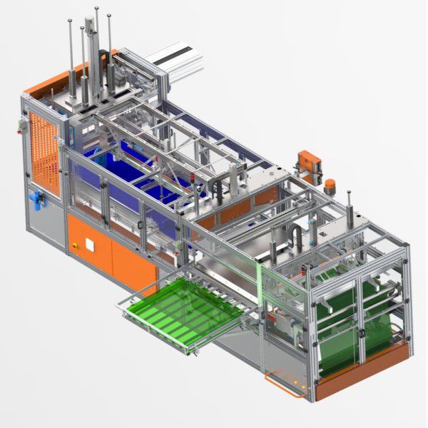 Horizontal bagging machine - Productive Systems - for bottles ...