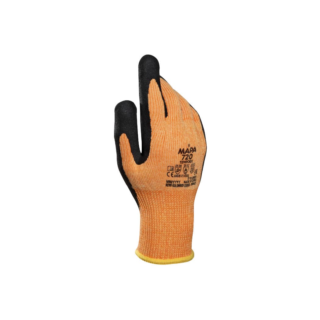 Thermal protection glove TempDex 720 MAPA Professionnel handling