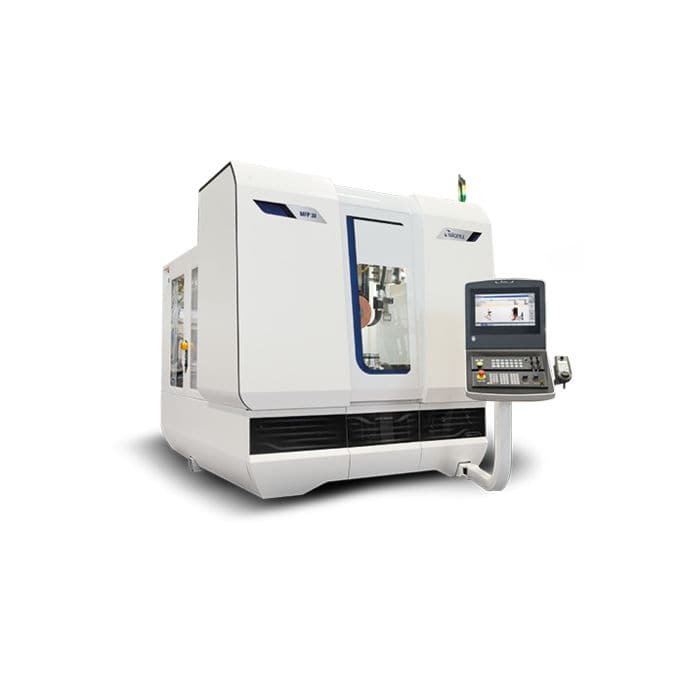 Turbine blade grinding center