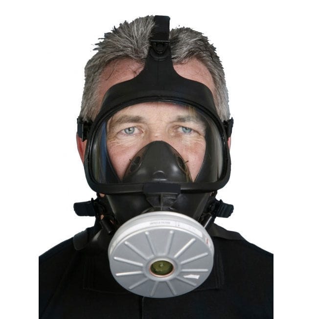 Full-face respirator - 400 E Series - PPSGB - single-filter