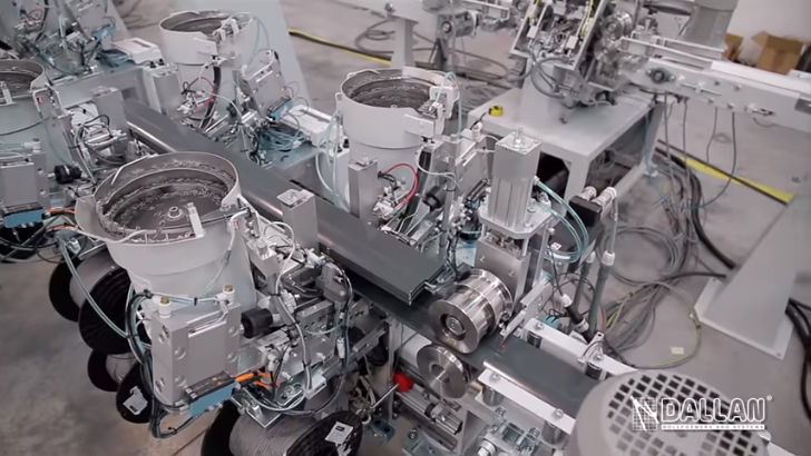 Auto Insert Machine Delta Automatic insertion machine - DZC - DALLAN - for aluminum roller shutters