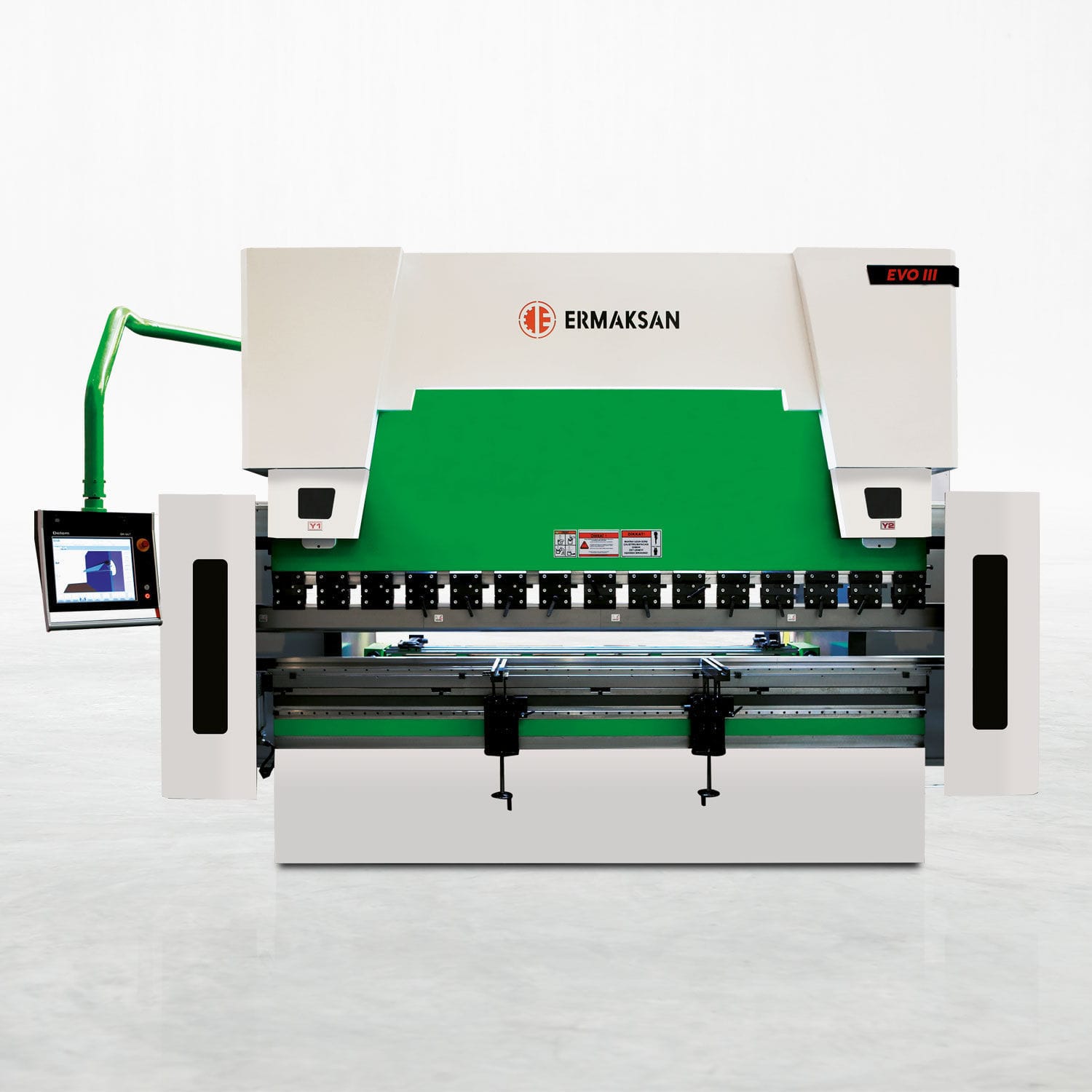 Hybrid press brake EVO III series ERMAKSAN CNC / 2axis / 3axis