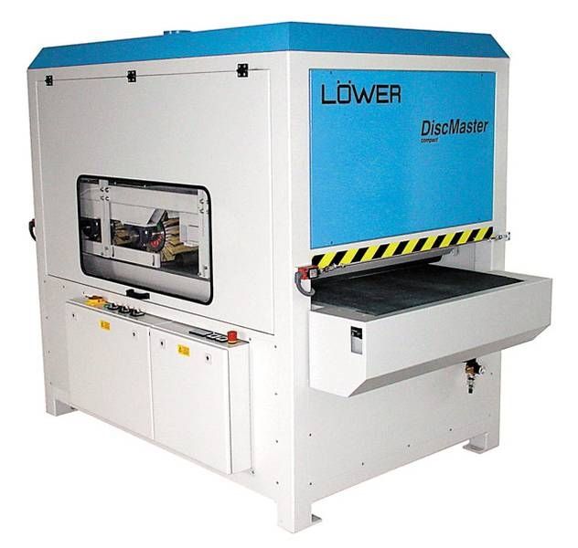 Wood sanding machine DiscMaster Compact LÖWER brush