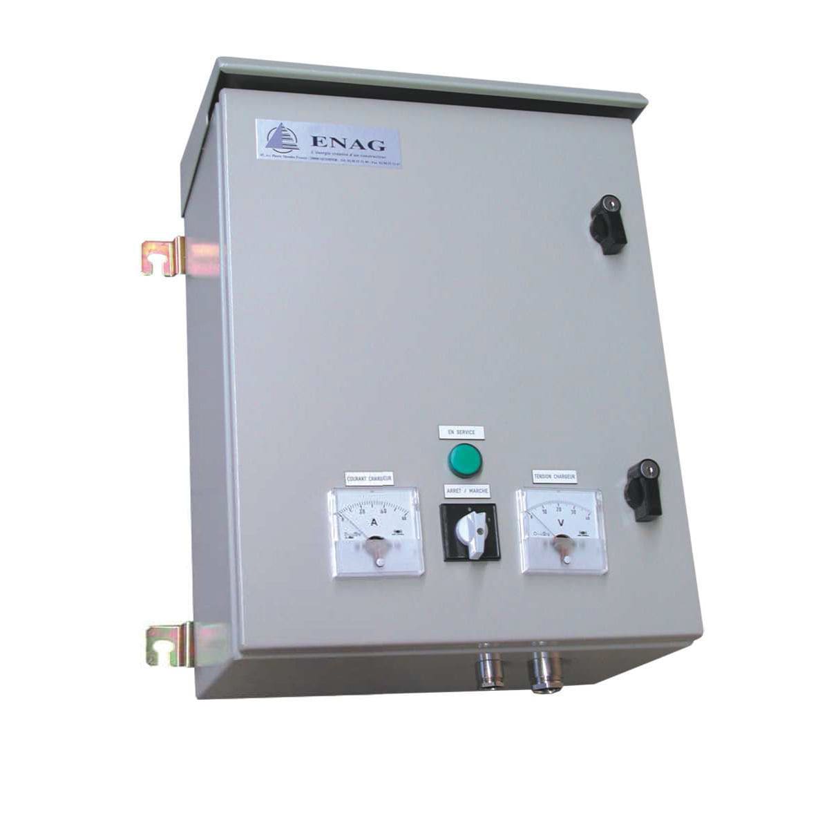 Thyristor rectifier battery charger CRT series ENAG wallmount