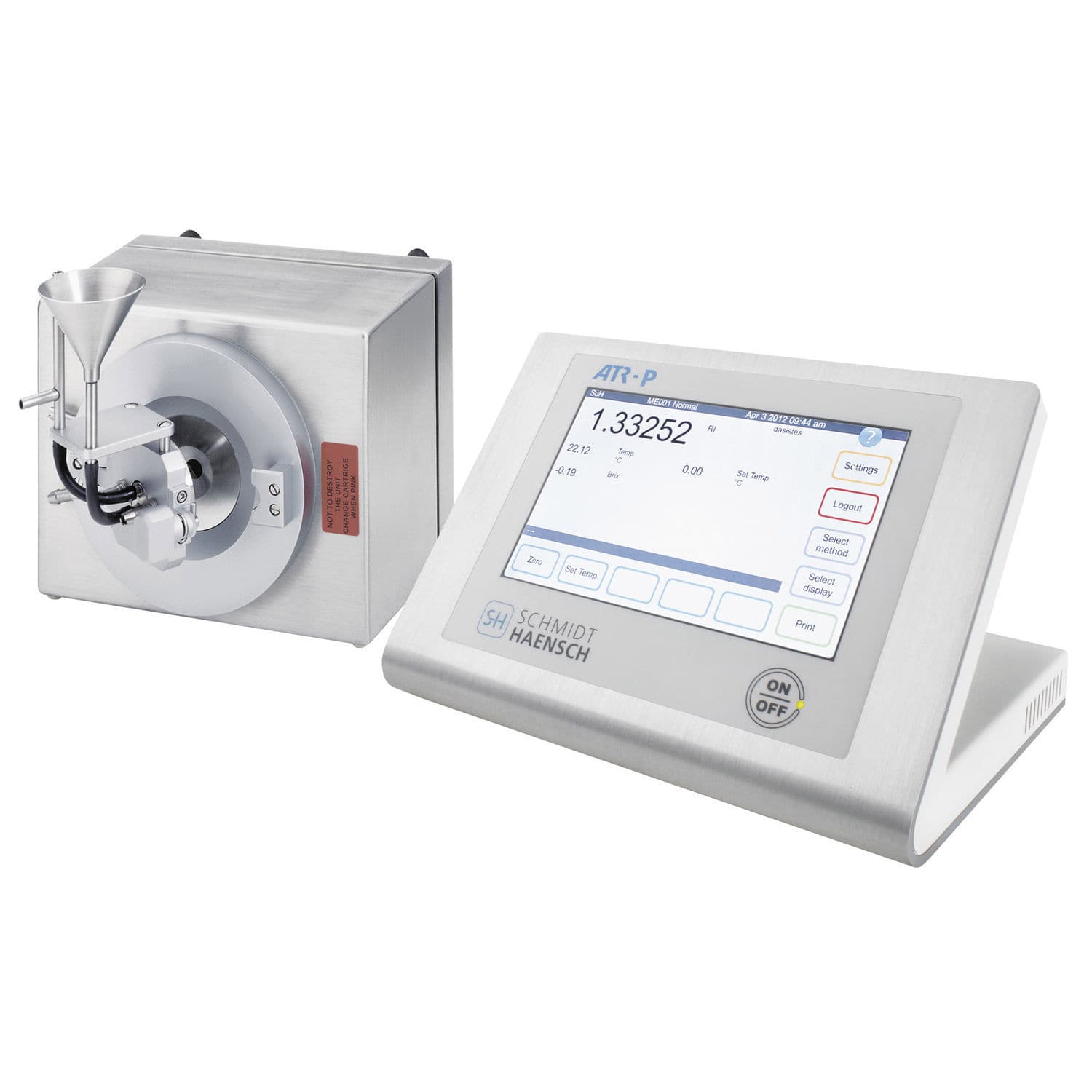 Digital refractometer ATR P SCHMIDT + HAENSCH dualscale / with