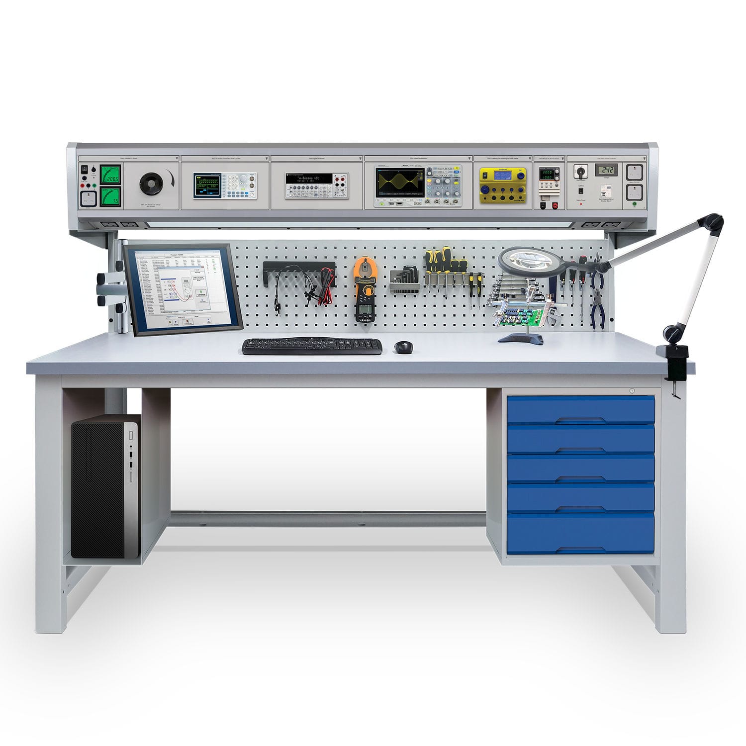Electrical and mechanical calibration and test bench - CBP-RM1 - Time ...