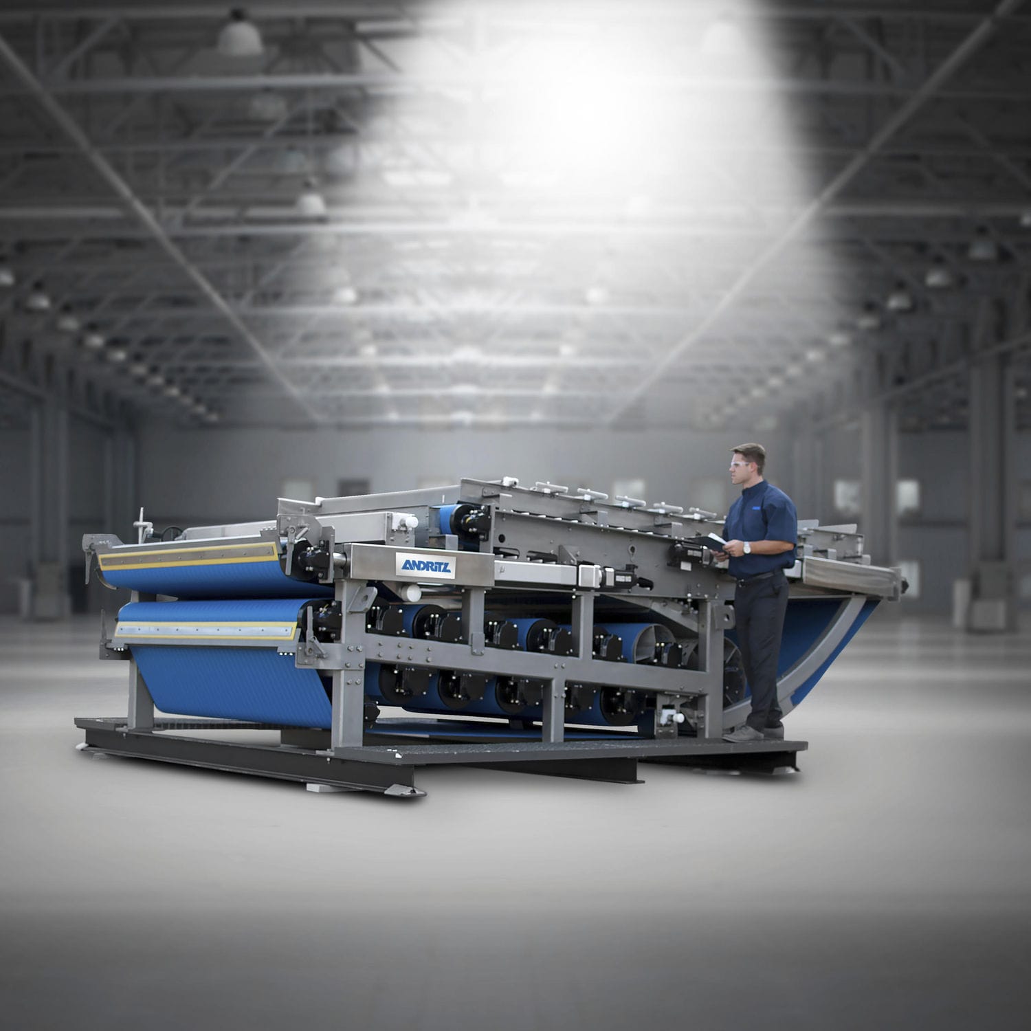 Belt filter press SMXQ, SMEQ ANDRITZ AG automatic / modular / for wastewater treatment