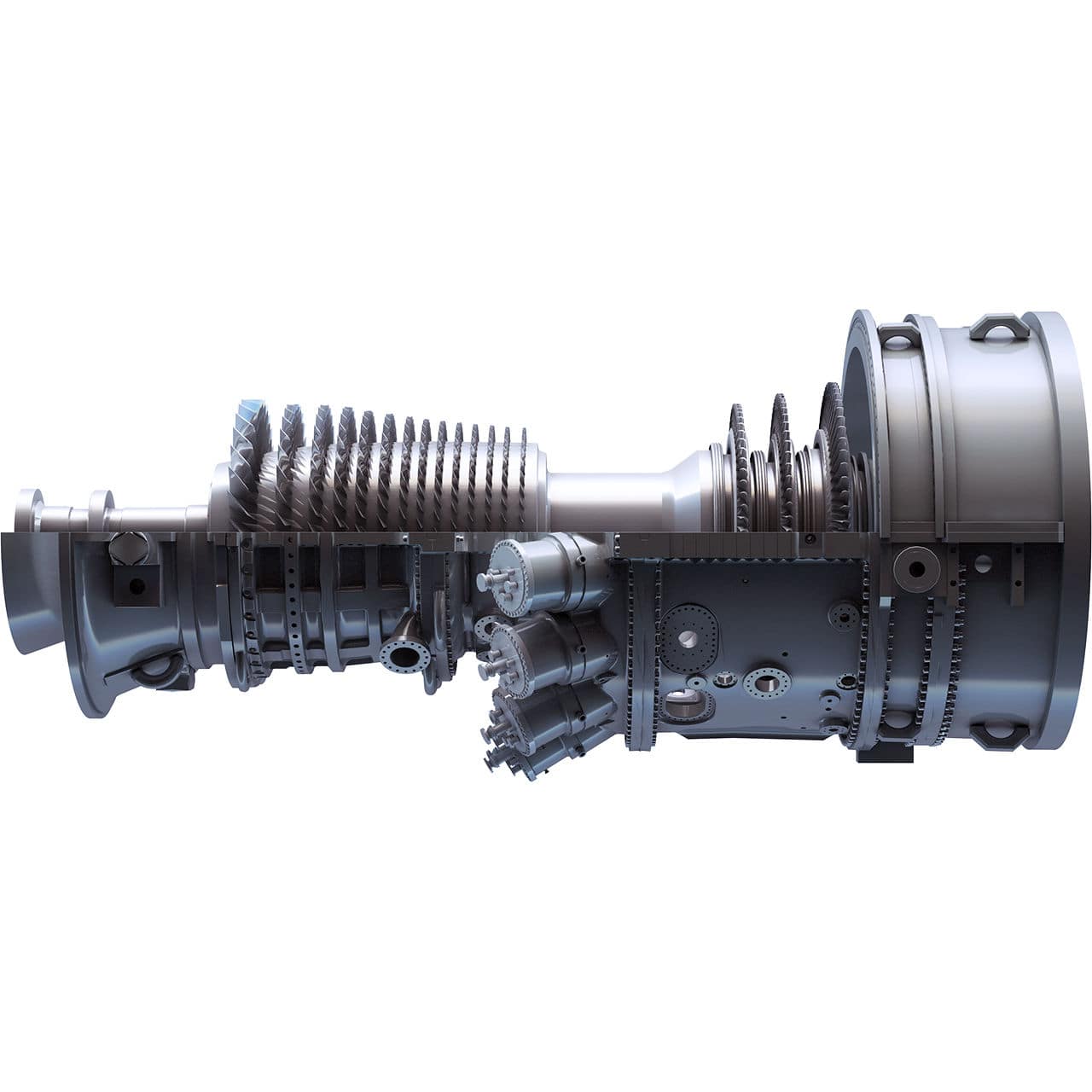 Gas turbine - 9F series - GE Gas Turbines - for power