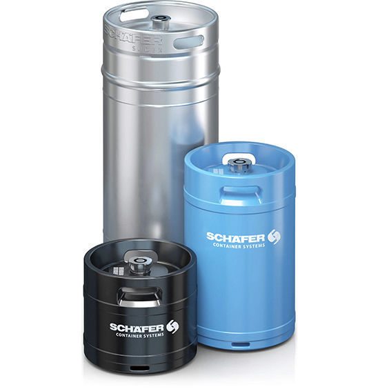 Stainless steel IBC container SCHÄFER Container Systems for liquids / hazardous materials