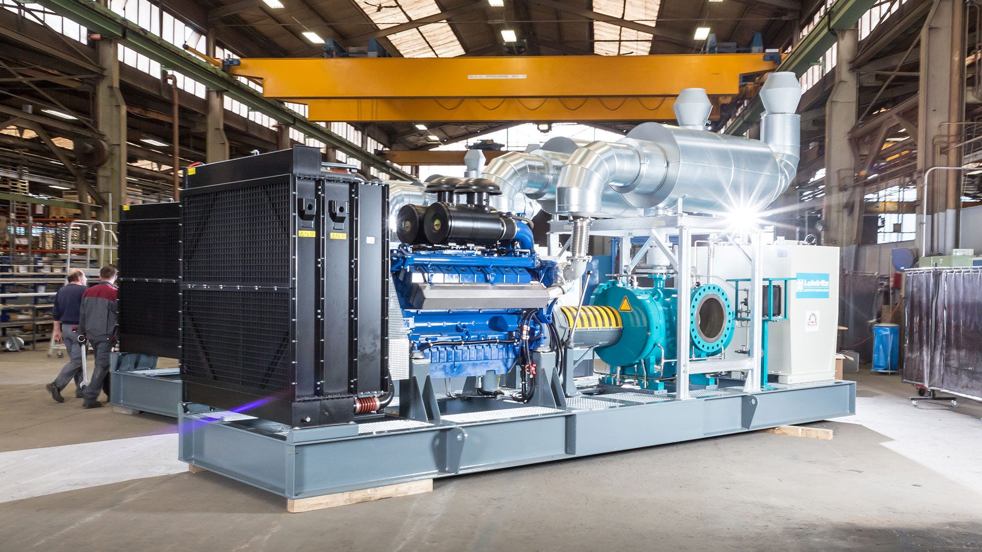 Pump drive system LindenbergAnlagen GmbH industrial / modular