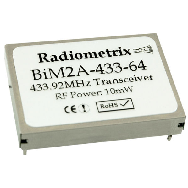 FM transceiver module BiM2A series Radiometrix monitoring / data