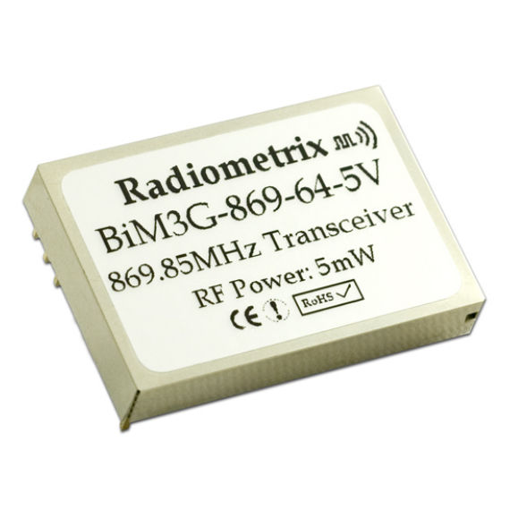 UHF transceiver module BiM series Radiometrix 3G / monitoring / data