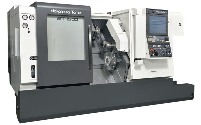 Cnc Turning Center Wt 150ii Nakamura Tome Precision Industry 4 Axis Rigid Compact Cnc Turning Center Wt 150ii Nakamura Tome Precision Industry 4 Axis Rigid Compact