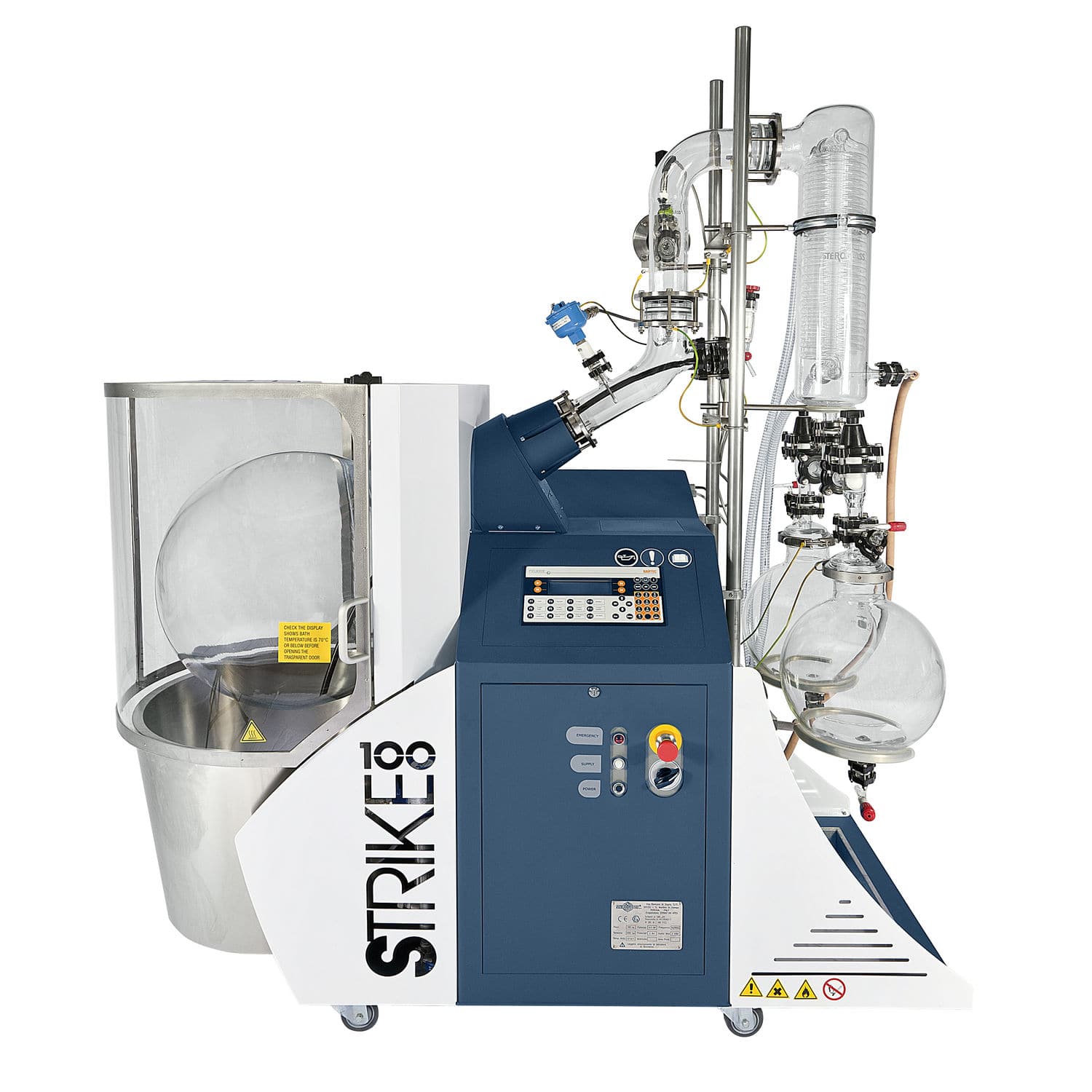 Rotary evaporator STRIKE 100 Steroglass vacuum / process / for