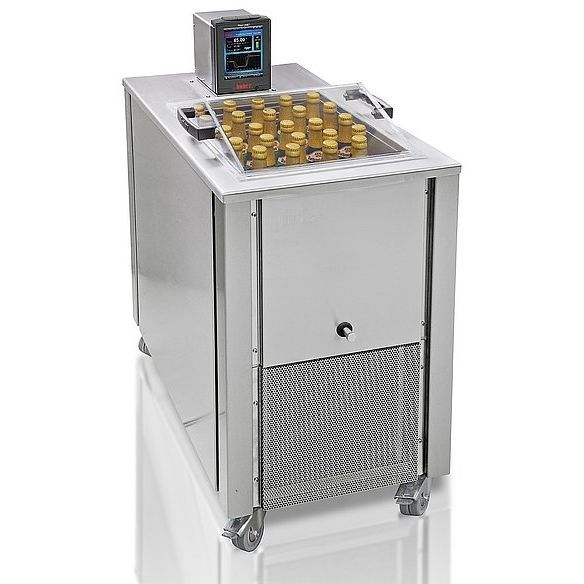 Shelf life of beer thermostatic bath BFT5 Huber Kältemaschinenbau SE stainless steel