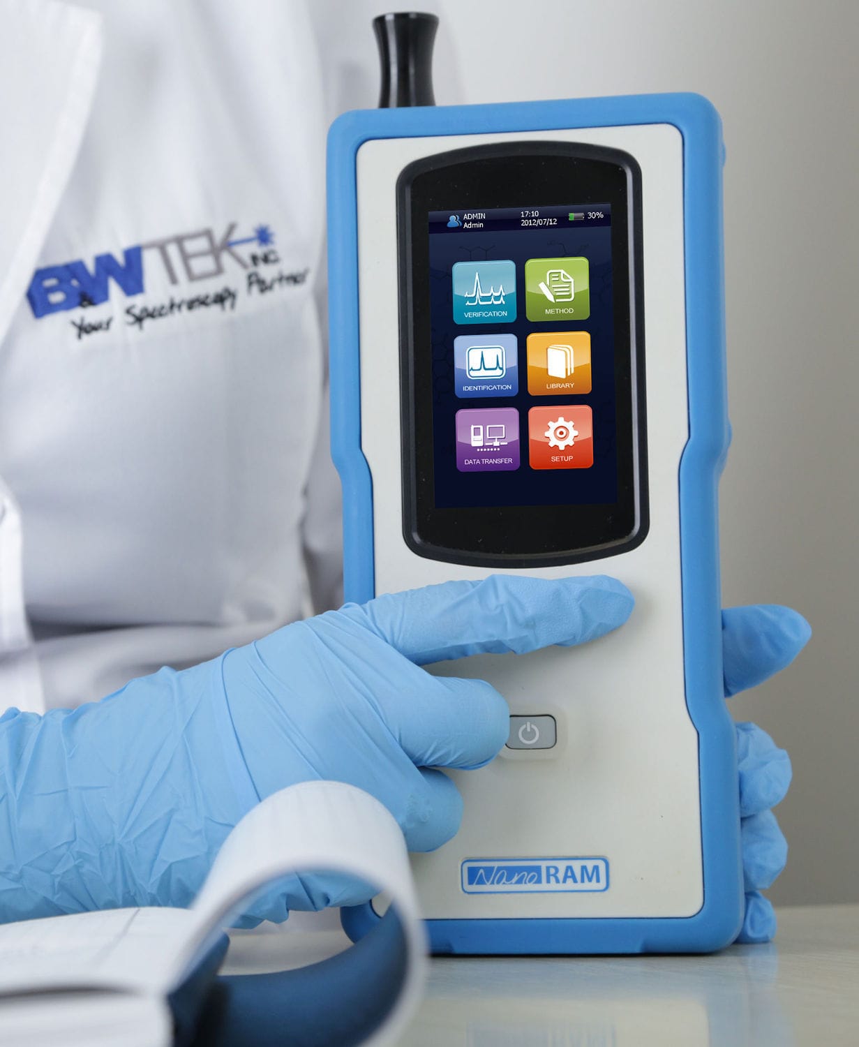 Raman spectrometer / laboratory / process / for analysis - NanoRam® - B ...