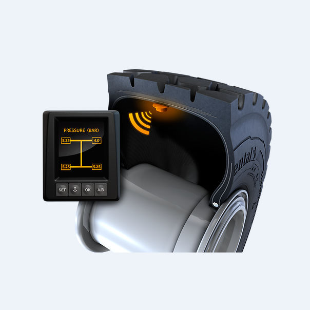 Temperature measuring system ContiPressureCheck™ Continental Tires
