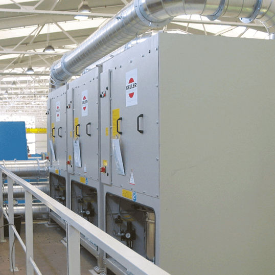 Filter dust collector LCUT Series Keller Lufttechnik GmbH + Co. KG