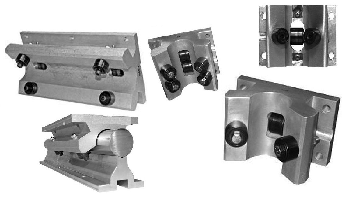 Roller linear guide LM76 Linear Motion Bearings high moving speeds