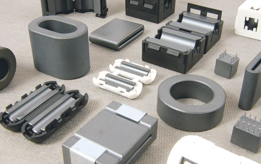 Otype ferrite core Kemtron for EMI suppression / for cables