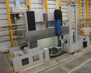 CNC boring mill - PowerTurn - Waldrich Coburg - vertical / bridge / for ...