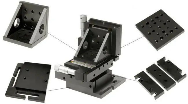 Translation stage - 7T38XYZ series - Standa - micrometer-driven