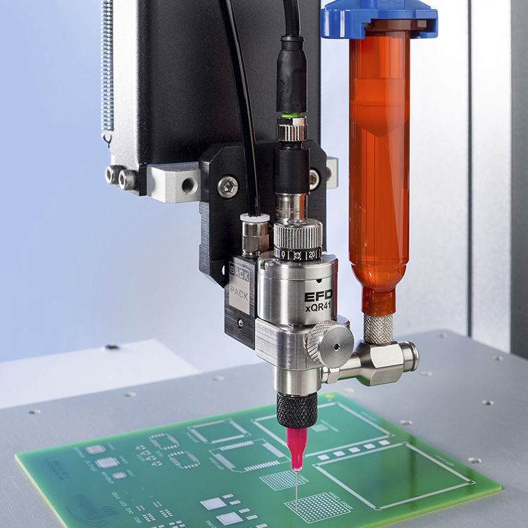 Needle dispensing valve xQR41 MicroDot™ series Nordson Efd precision