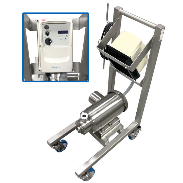 Dynamic mixer Dynashear® 215 Admix inline / for liquids / solid