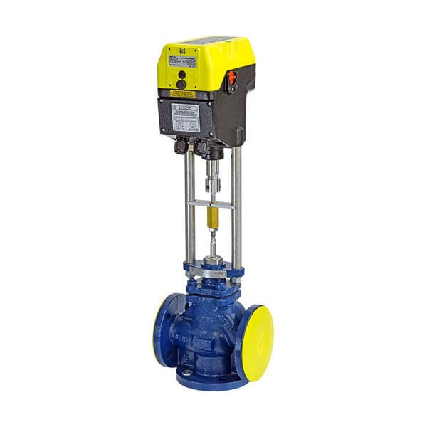 Electric valve actuator / linear / nonspring return / compact ExRun