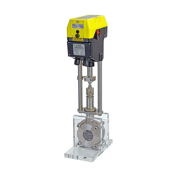 Electric valve actuator / linear / nonspring return / compact ExRun