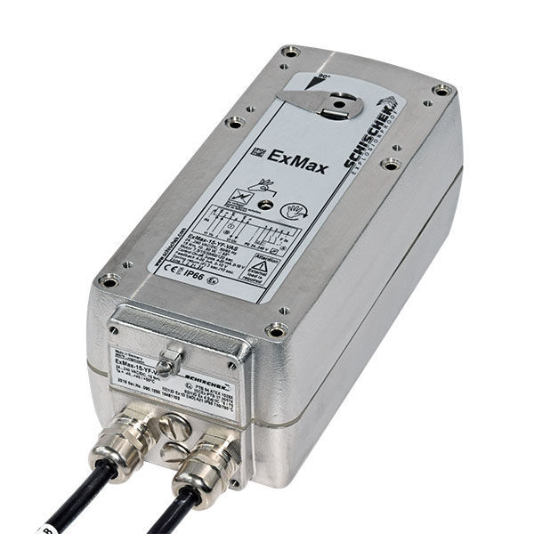 Electric damper actuator ExMax, RedMax, InMax Rotork Schischek 90° / quarterturn / spring