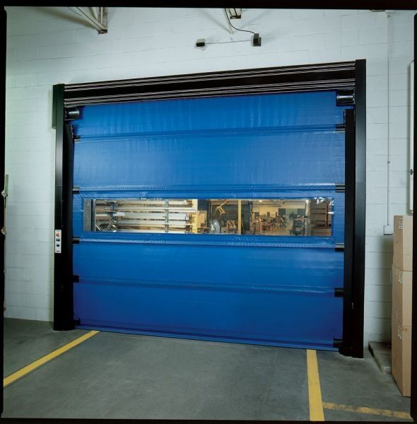 Folding Door Steel Pvc Polyethylene Trakline Series Roll