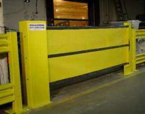 Loading dock barrier / protective / net - Dok-Guardian LD - Rite-Hite