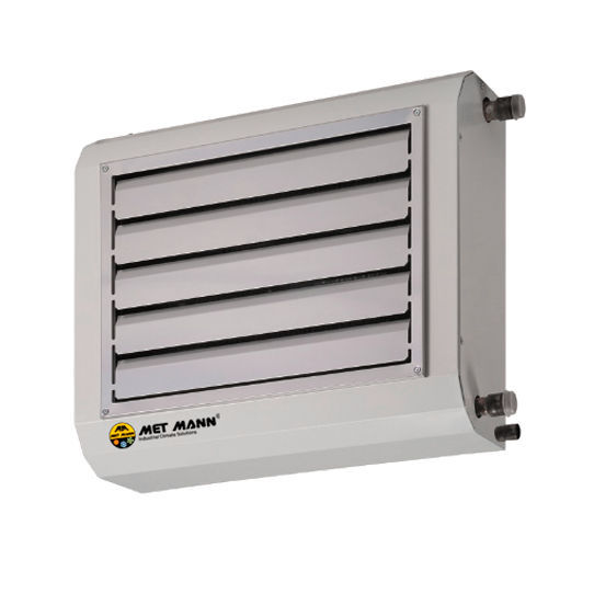 Hot water air heater unit ATRC/F Series MET MANN wallmounted