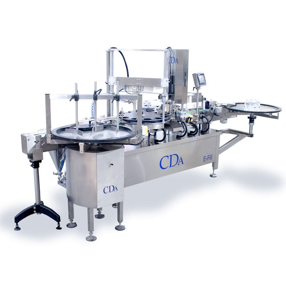 Automatic filler capper labeler EFill CDA for liquids / bottle